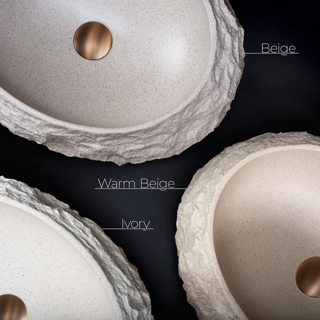 Umývadlo na dosku Mika Beige  6