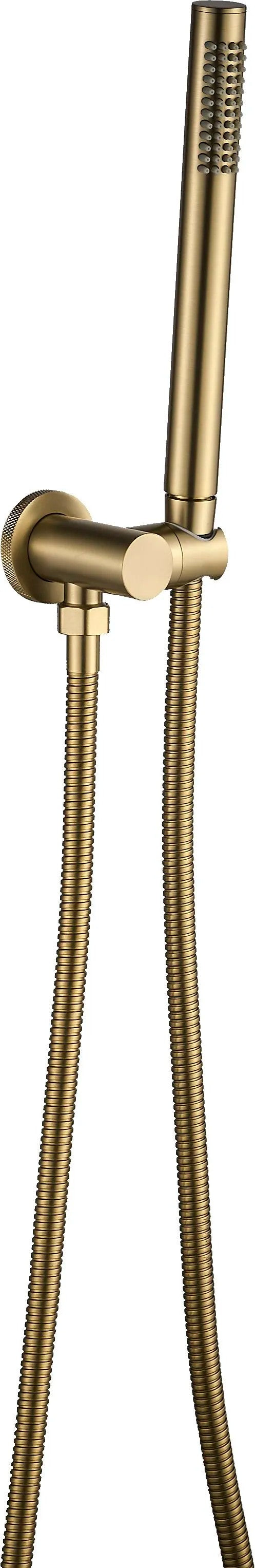 Podomietková sprchová súprava Rea Lungo Grip Gold Brush   + BOX  6