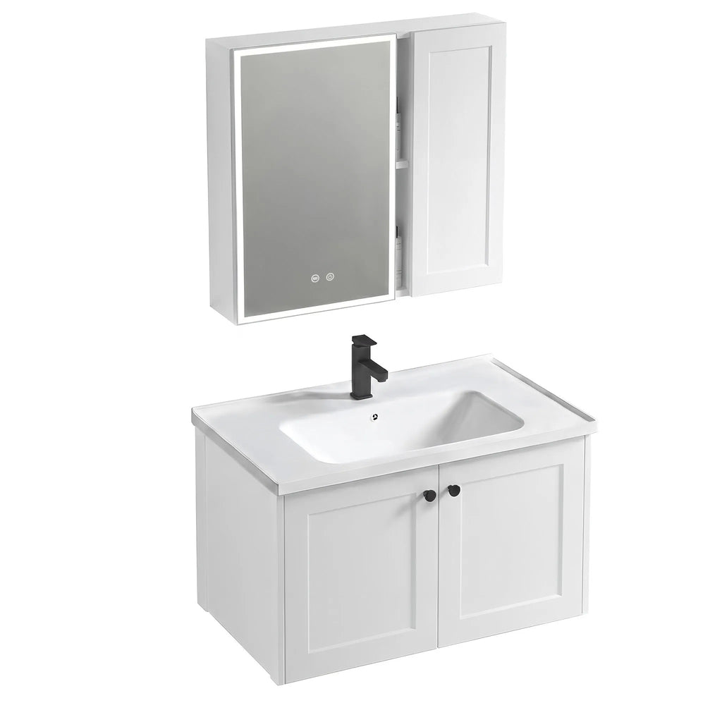 Súprava kúpeľňového nábytku s umývadlom Monti 60cm White  6