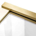 Paravan vaňový Rea Elegant Gold Brush 70  6