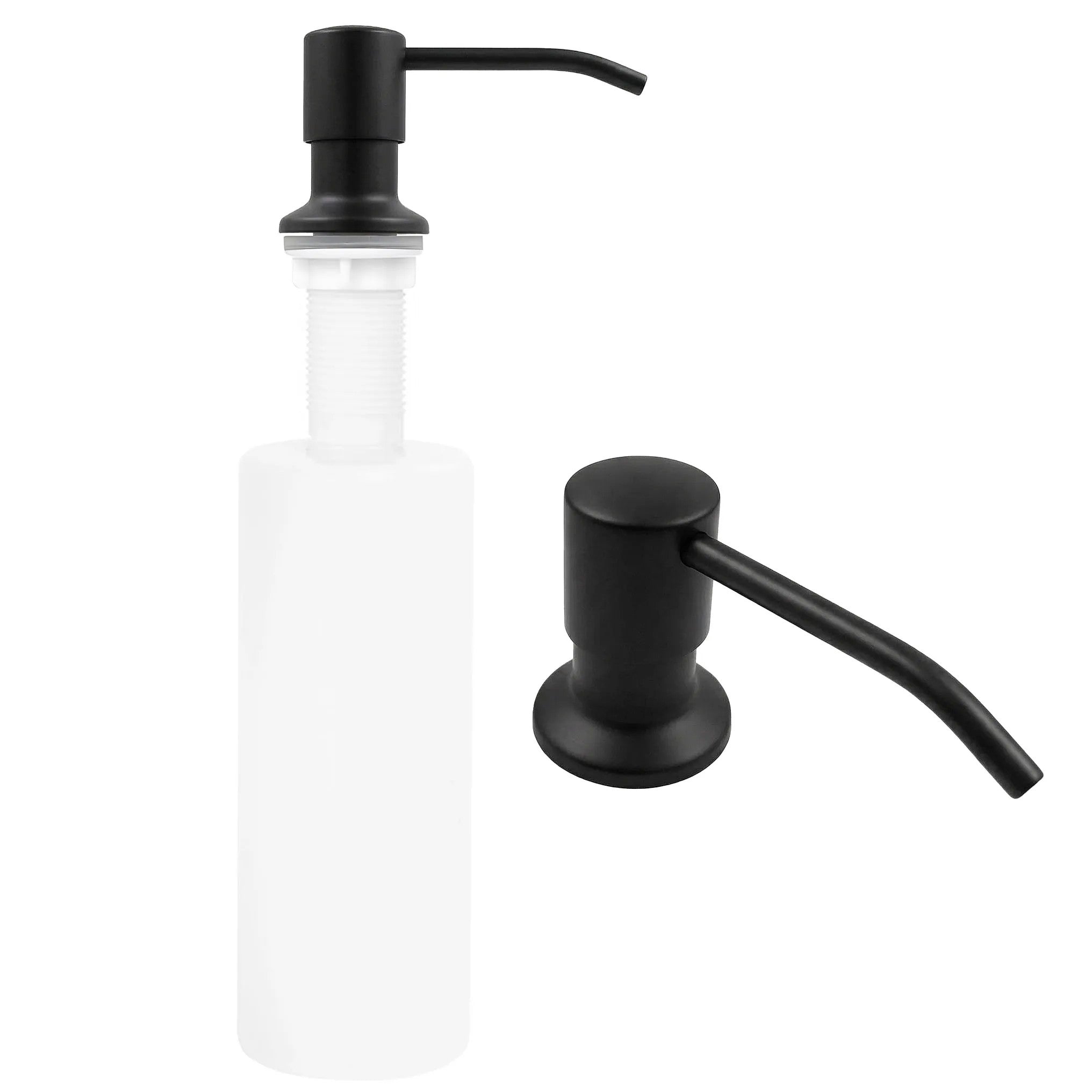 Dávkovač tekutín do umývadla Rea LON Black  6