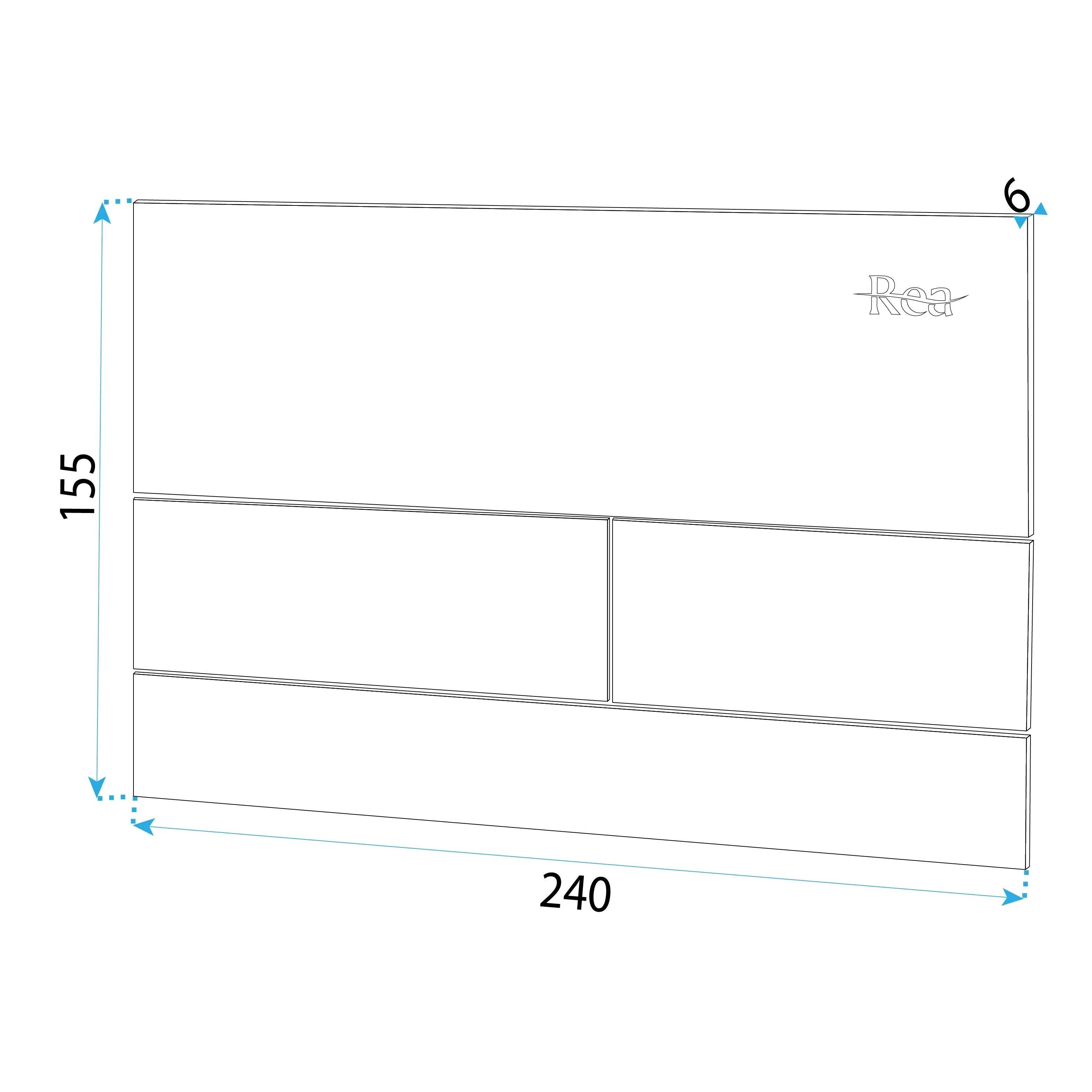 Ovládacie tlačidlo k podomietkovým systémom WC K011A-Q Rea T White Glass  6