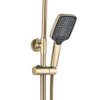 Sprchový set PREMIUM REA JOE Brush Gold  6