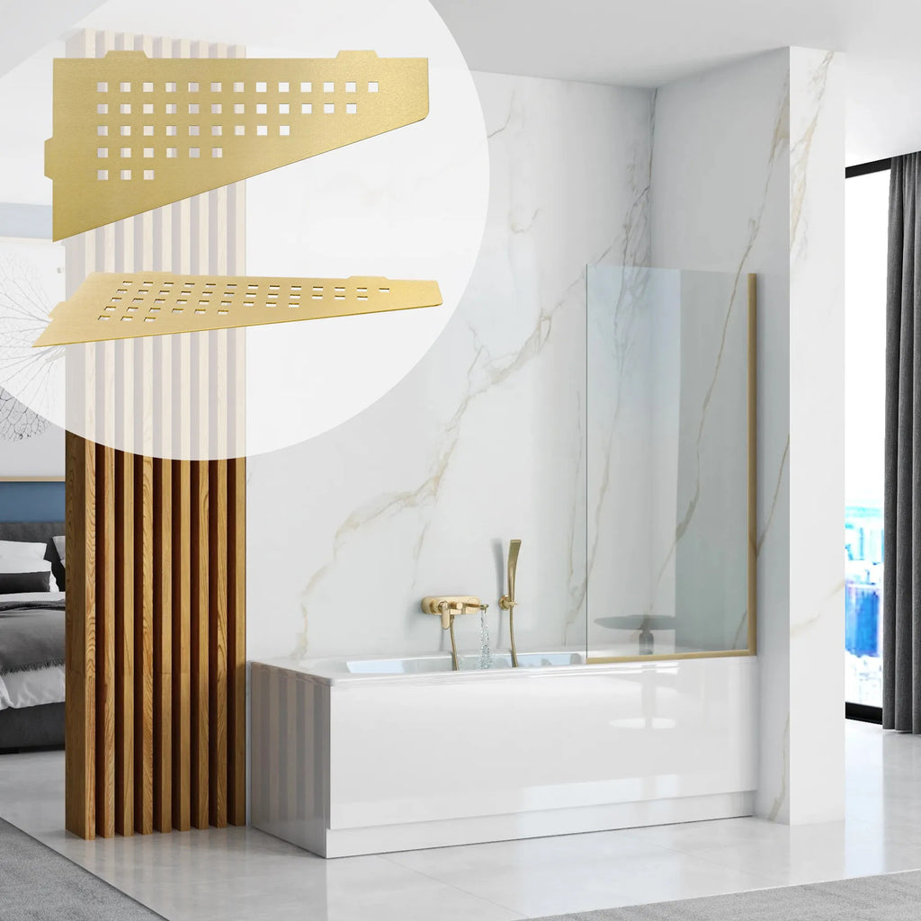 Kúpeľňová polica SF05 gold brush  6