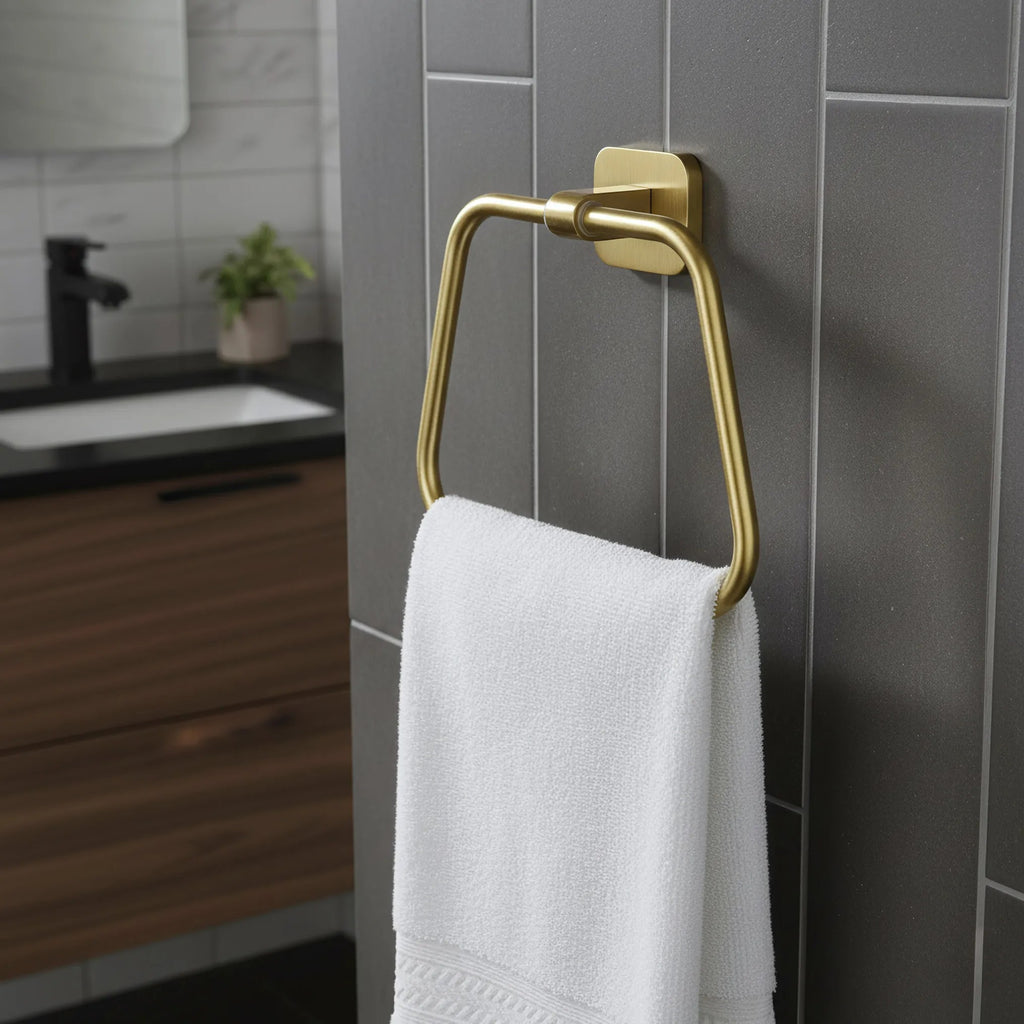 Kúpeľňový vešiak 5910 Nico Brush Gold  6