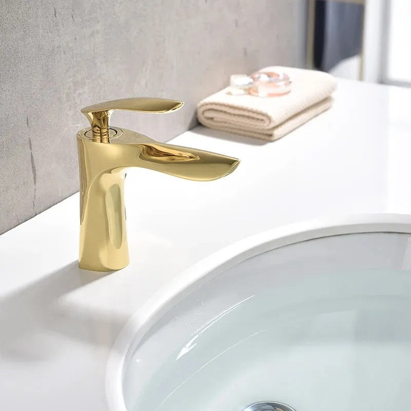 Kúpeľňová batéria Rea Orbit Gold Low  6