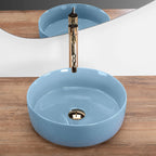 Umývadlo na dosku Rea SAMI L.BLUE SHINY  6