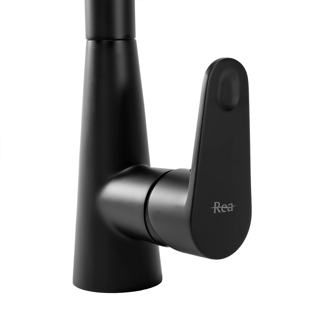 Kuchynská batéria Rea Mild black mat  6