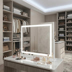 Zrkadlo LED STUDIO White 58x45  6