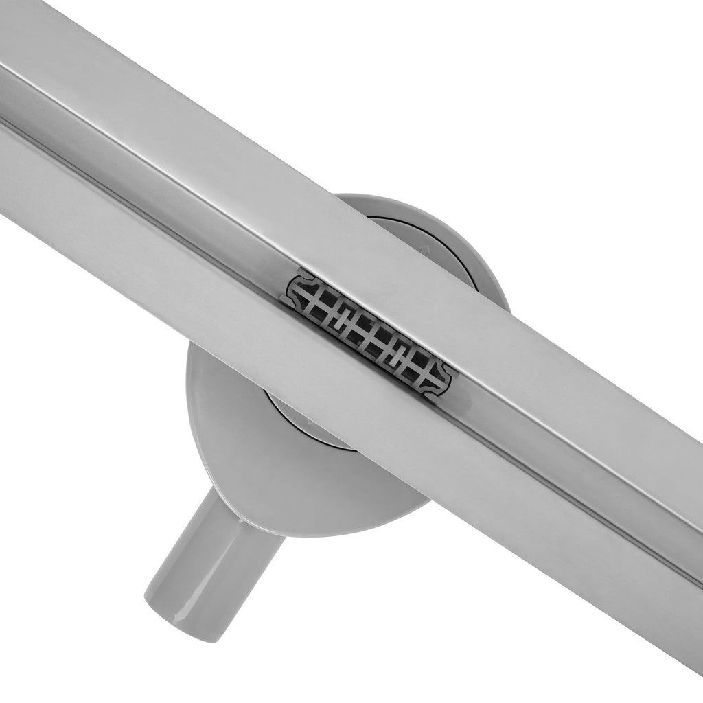 Odtokový žľab Rea FILO Nickel Brush 80  6