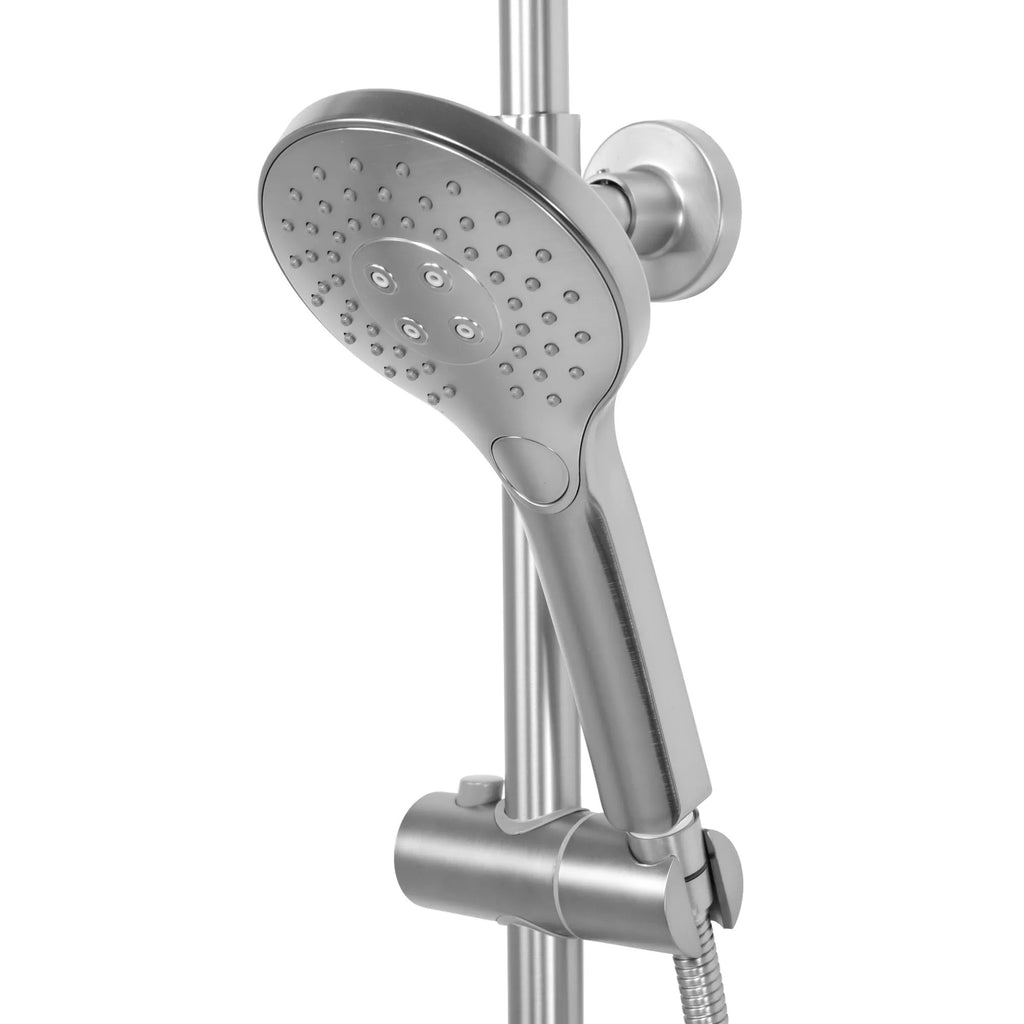 Sprchový set s termostatom REA VINCENT NICKEL BRUSH INOX  6