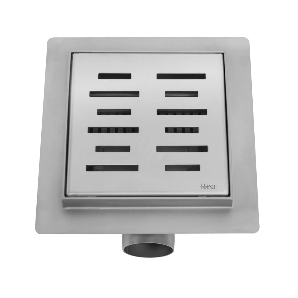 Odtokový žľab REA LINE Nickel Brush 12x12  6
