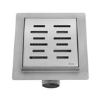 Odtokový žľab REA LINE Nickel Brush 12x12  6