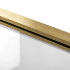 Sprchové dvere REA Rapid Slide 140 Gold Brush  6