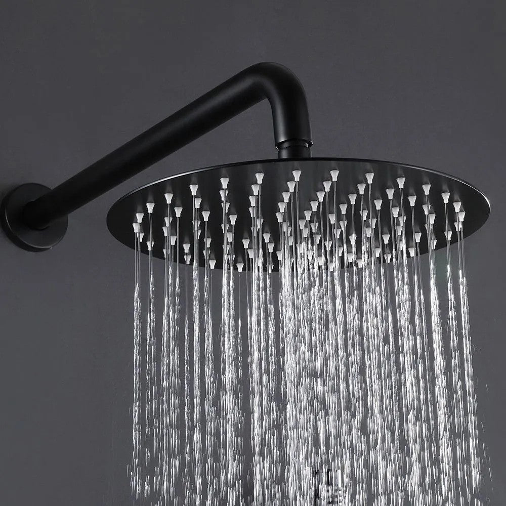 Dažďová sprcha Rea Black Matt 25cm  6