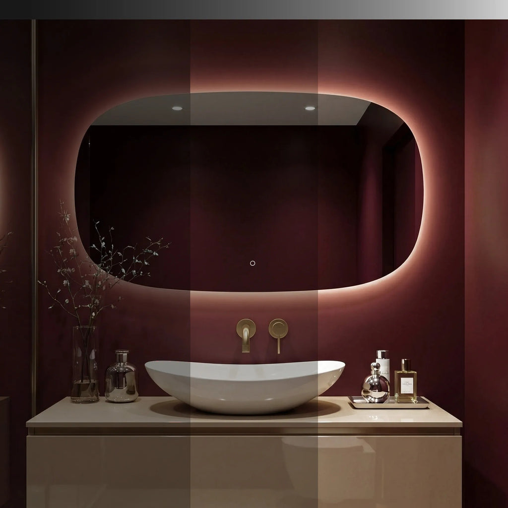 Zrkadlo LED 100x60cm TOP-4  6