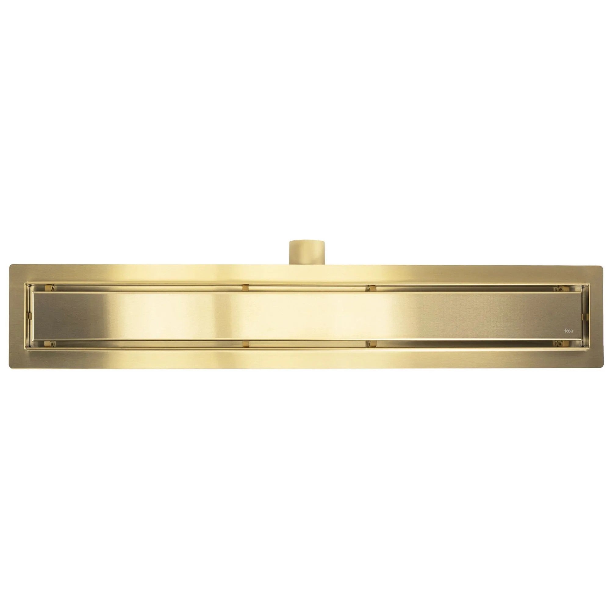 Odtokový žľab Rea Neox brush gold 100  6