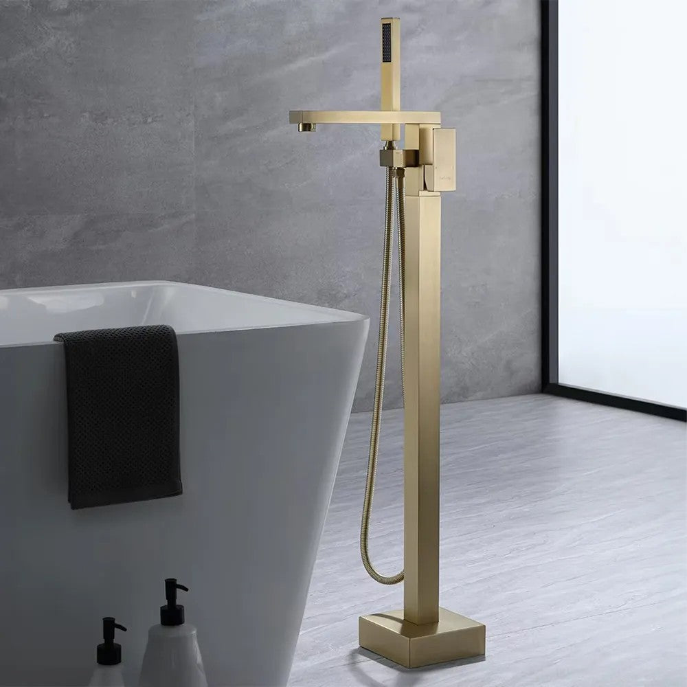 Voľne stojaca batéria Rea TERY Gold Brush  6