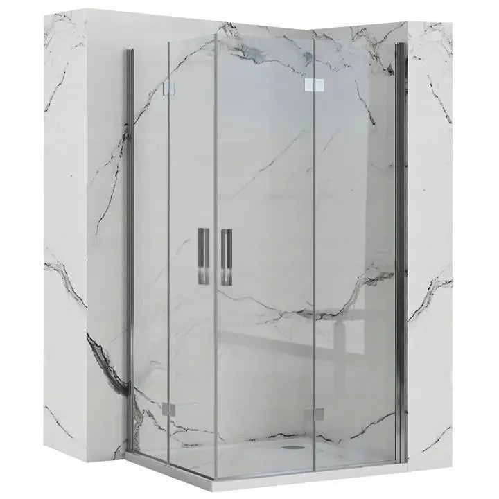 Sprchová kabína Rea Molier Chrome Double 90x90  6