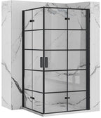 Sprchová kabína Rea Molier Black Double 90x110  6