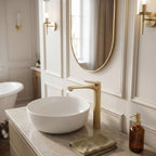 Umývadlová batéria PREMIUM REA Vision Brush Gold High  6