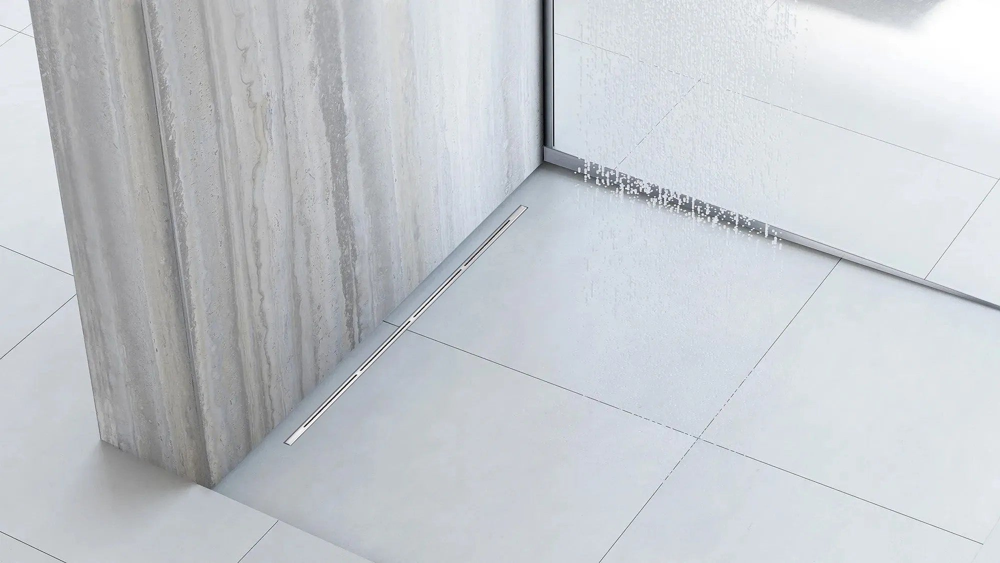 Odtokový žľab Rea FILO Nickel Brush 60  6