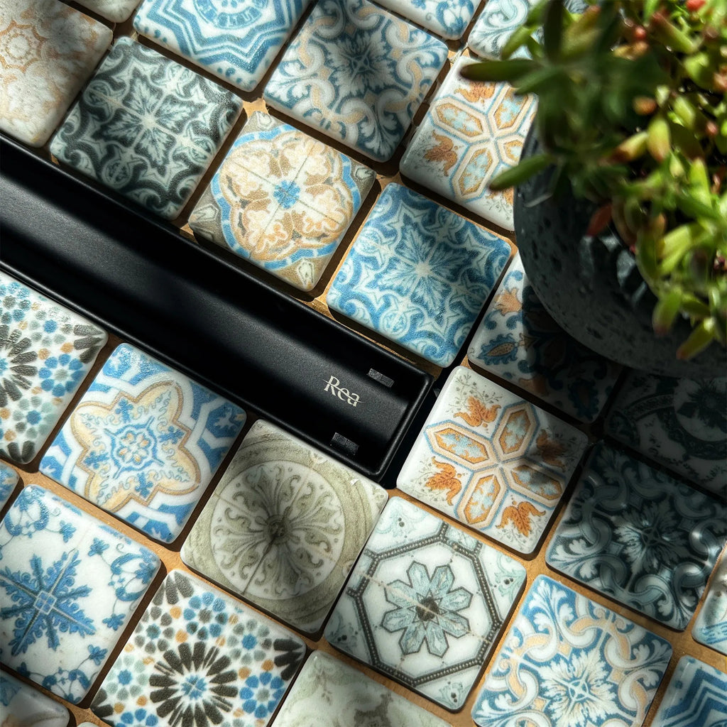 Odtokový žľab Neox Slim pro black 90  6