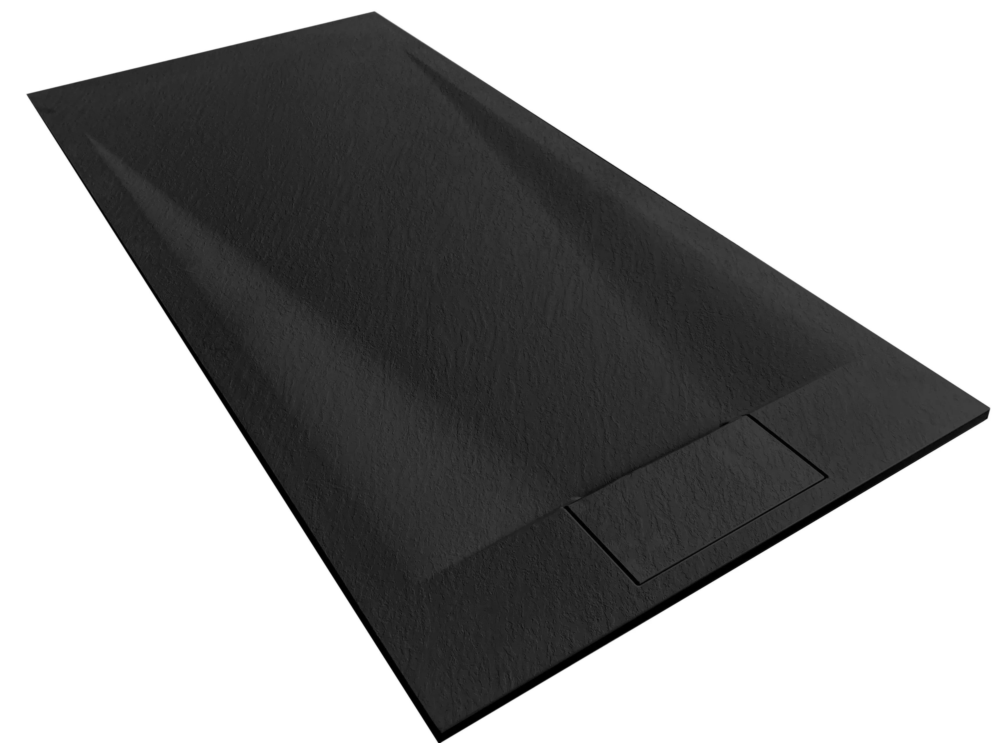 Sprchová vanička REA Bazalt 80x100- Black  6
