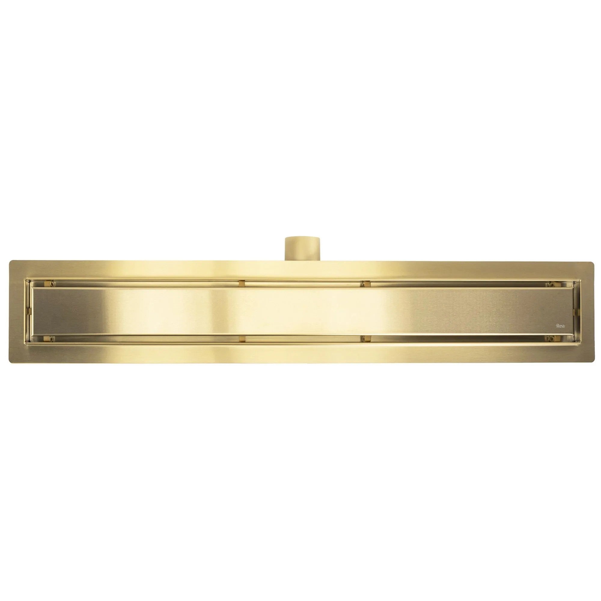 Odtokový žľab Rea Neox brush gold 70  6