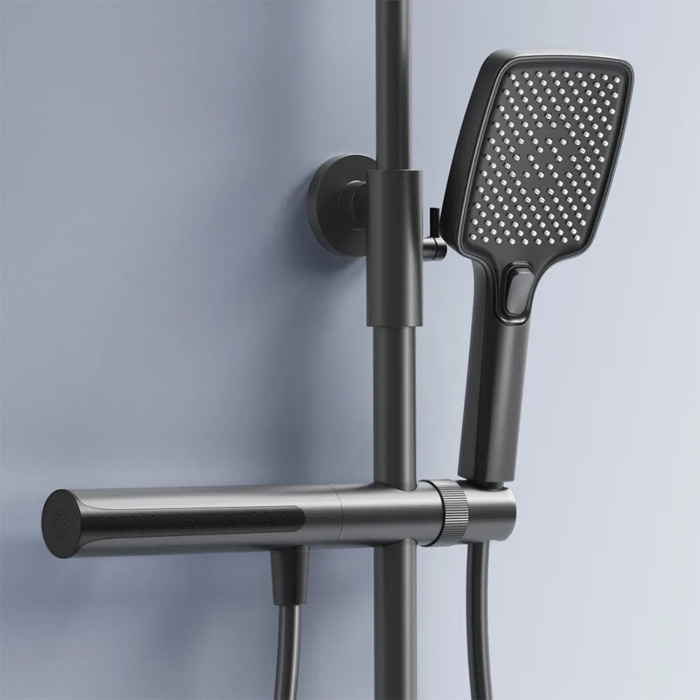 Sprchový set cu termostat REA Pedro Titanium  6