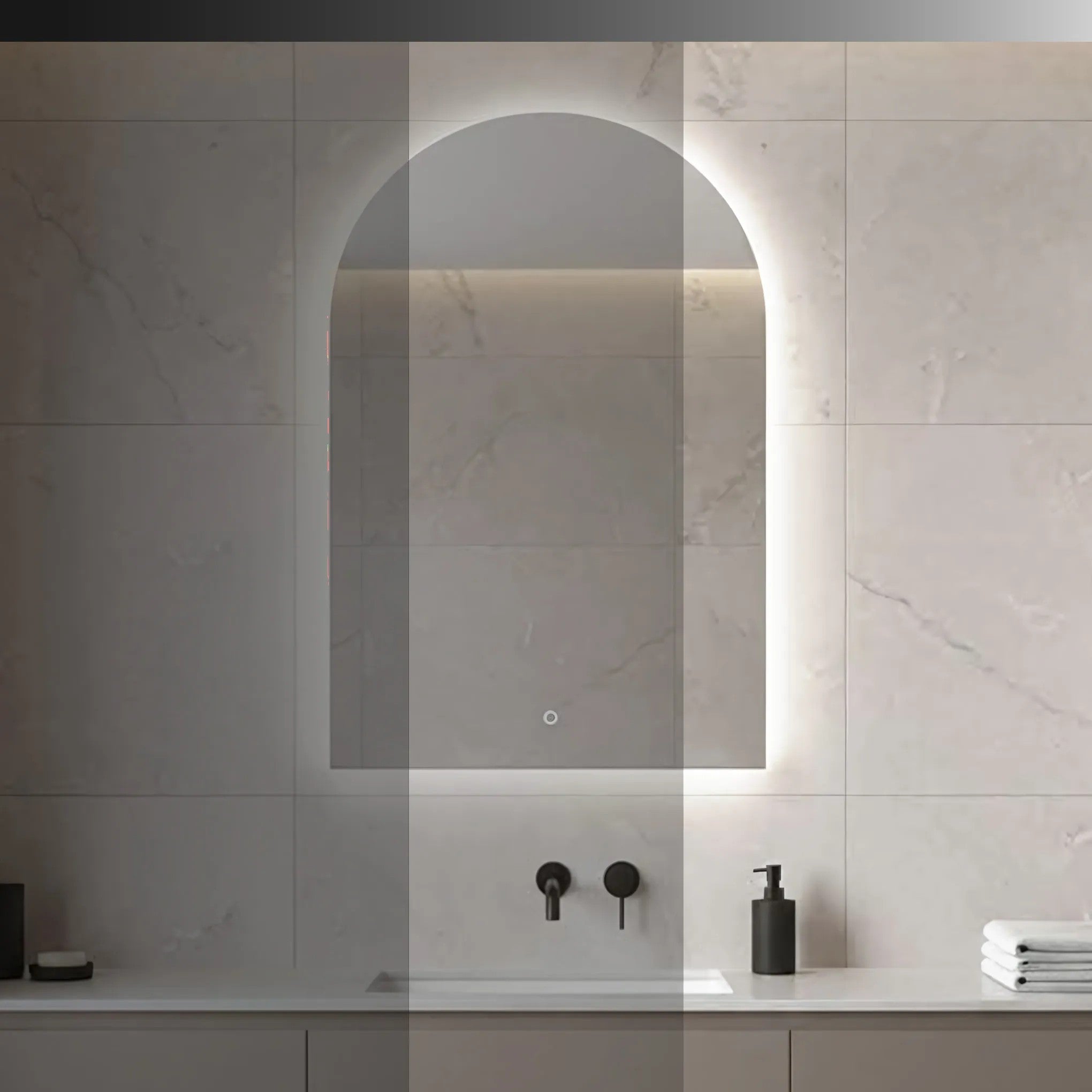 Zrkadlo LED 90x60cm TOP-1  6