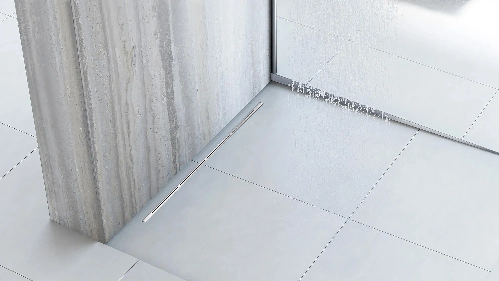 Odtokový žľab Rea FILO Nickel Brush 70  6