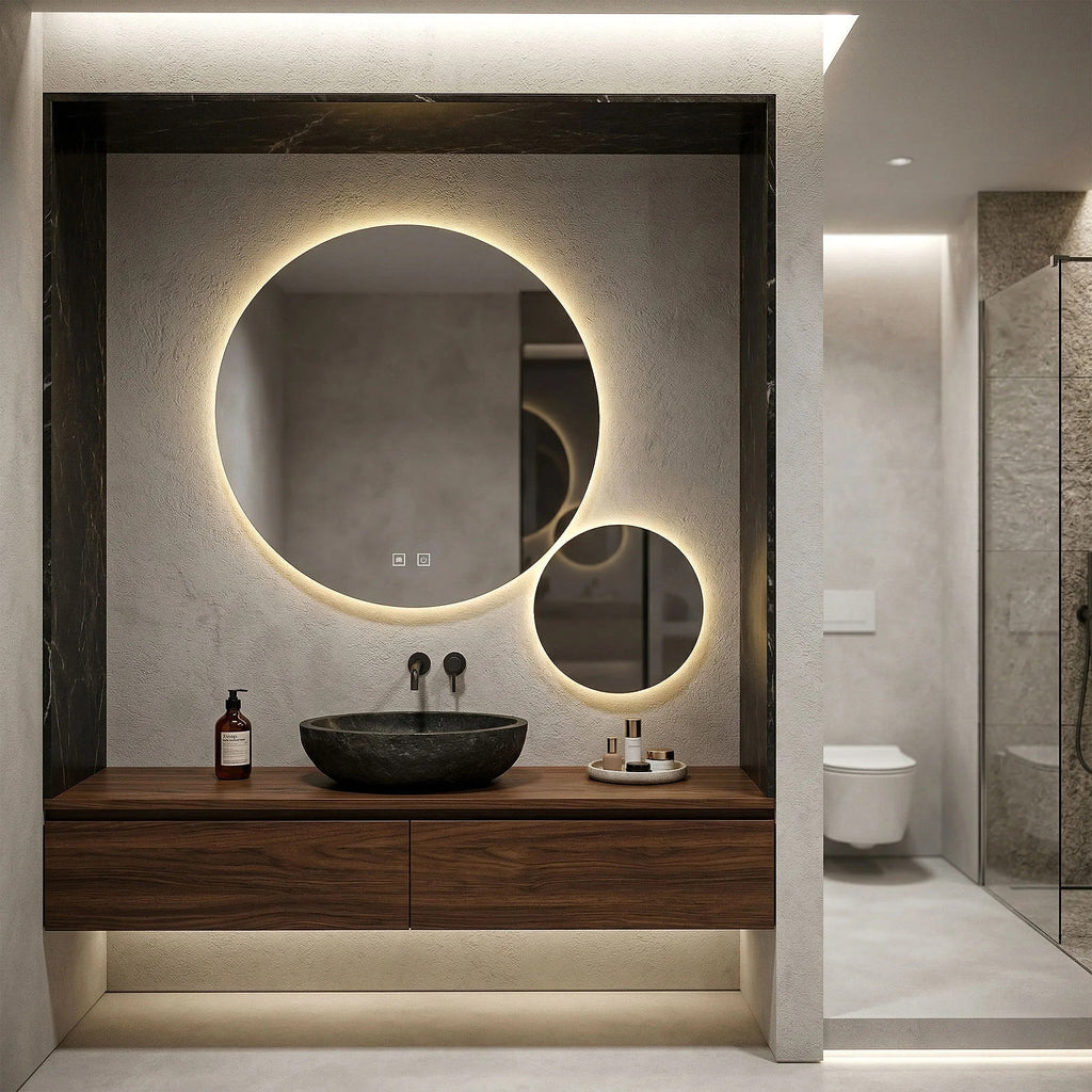 Zrkadlo LED R-9045 90cm + 45cm  6