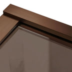 Paravan vaňový Rea Elegant Brush Copper 80  6