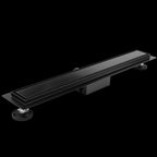 Odtokový žľab Rea Pure Neox - matný čierny 50  6