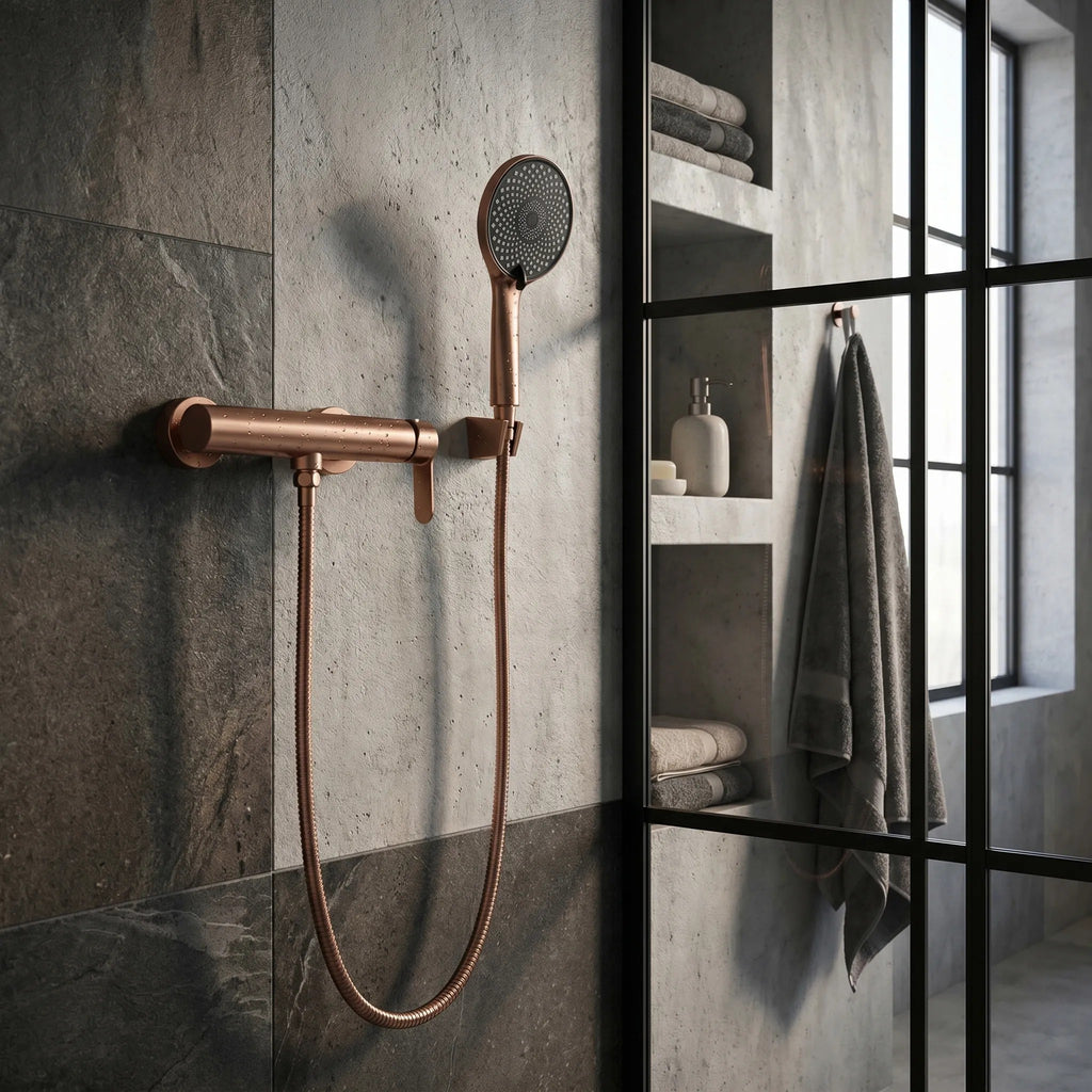 Sprchová batéria REA Arcos Brush Copper  6