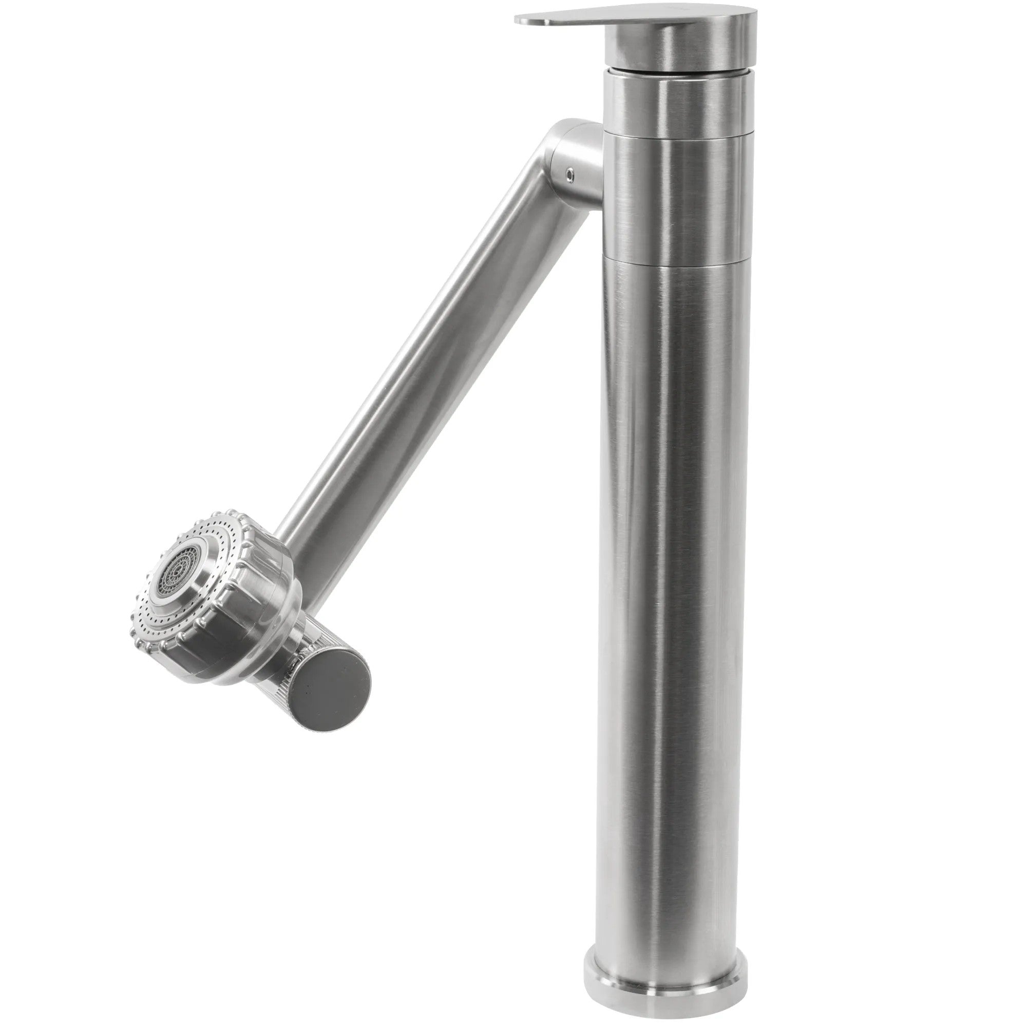 Koupelnová baterie REA PACO Nickel Brush INOX High  7