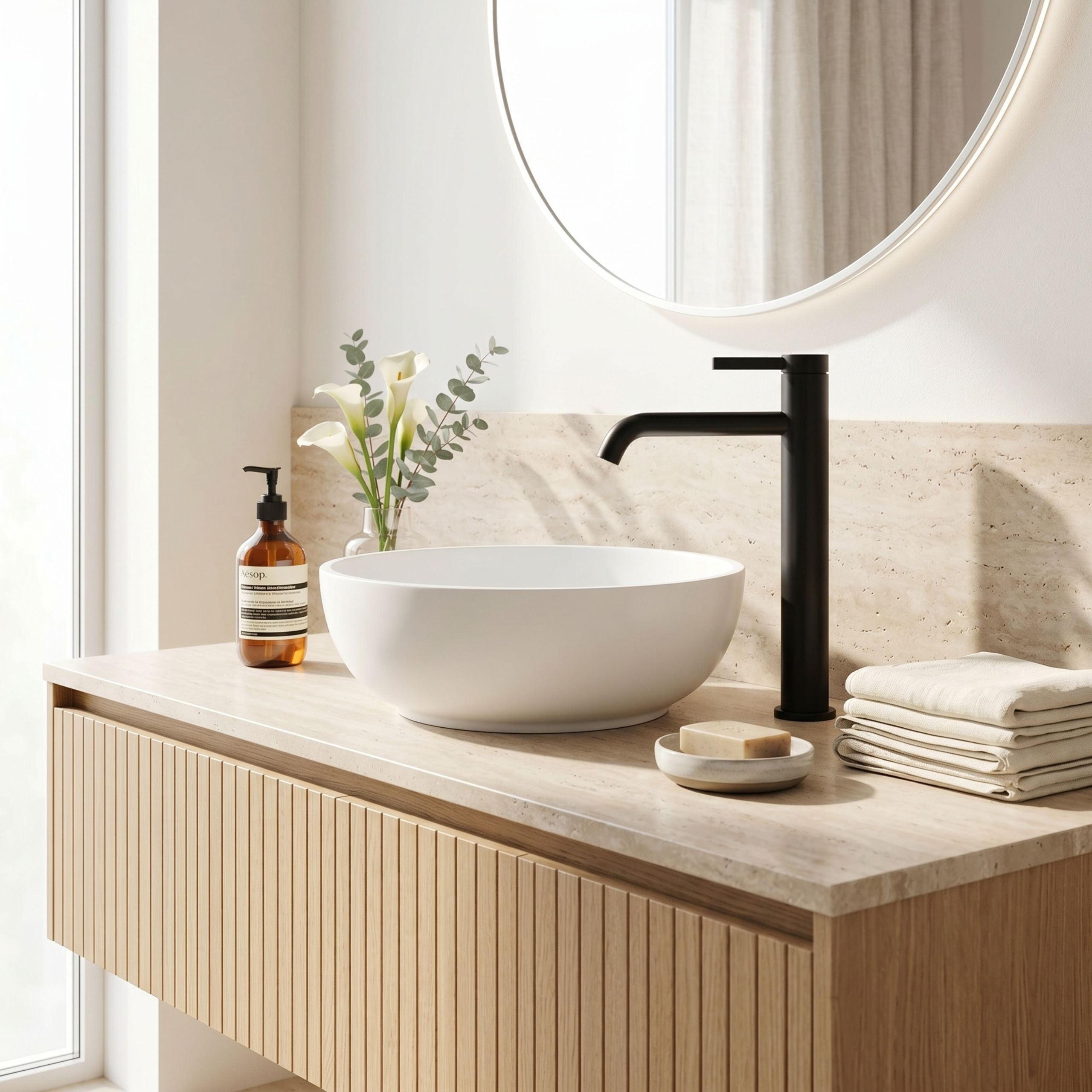 Kúpeľňová batéria Rea Rivo Black High  7