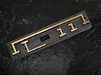Sada kúpeľňových doplnkov Rio Brush Gold 4 kusy  7