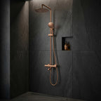 Sprchová sada s termostatom REA LUNGO Diamond - Copper Brush  7