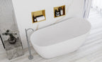 bathroom shelf 30x30 gold brush  7