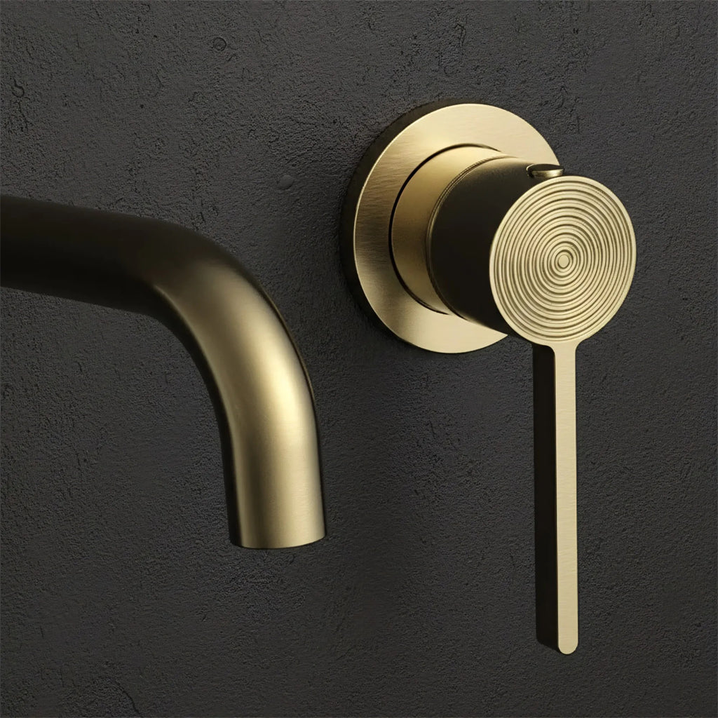Podomietková vaňová batéria Rea Foster Brush Gold  7