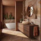 Umývadlo na dosku Mika Light  Terracotta  7