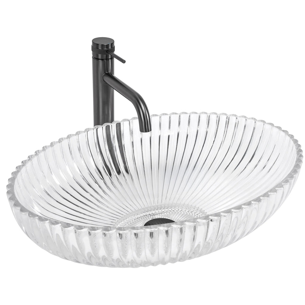 Umývadlo na dosku REA Nicole Transparent  7