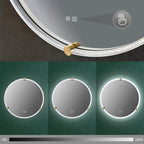 Zrkadlo LED 60cm 106  7