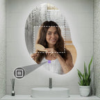 Zrkadlo LED 80x60cm CLOUD C  7