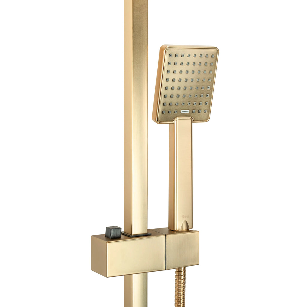 Sprchový set REA JACK BRUSHED GOLD  7