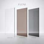 Sprchová zástena Rea Flexi Grey / Black 100  7