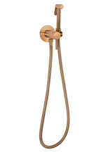 Podomietková bidetová batéria LUNGO LOOP Copper Brush  7