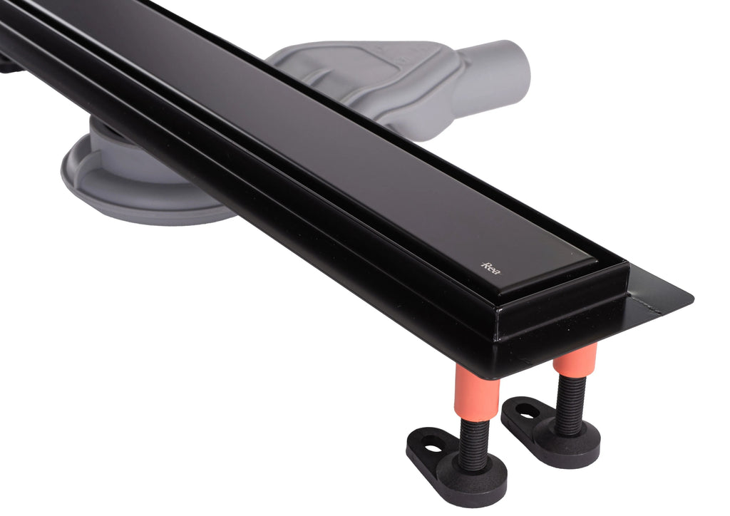 Odtokový žľab REA Neox Superflow Black 80  7